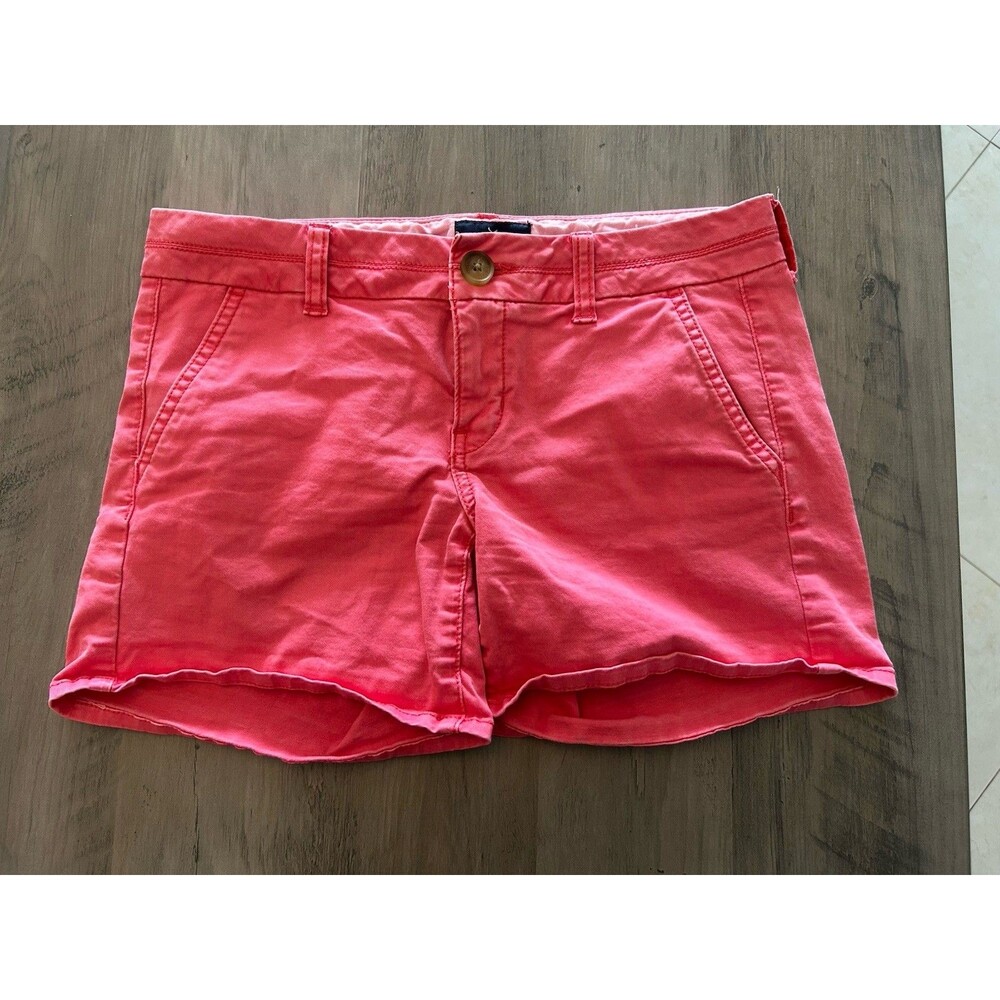 American Eagle Outfitter Stretch Pink Booty Shorts Size 4 Cotton